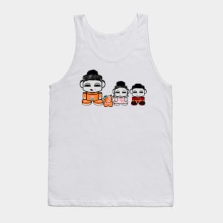 Yum Family: Nom, Jo, Coop & Free O'BABYBOT Toy Robot 2.0 Tank Top